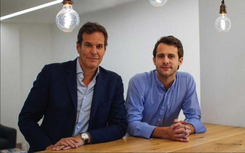 Photo of First Minute Capital co-founders, Spencer Crawley and Brent Hoberman