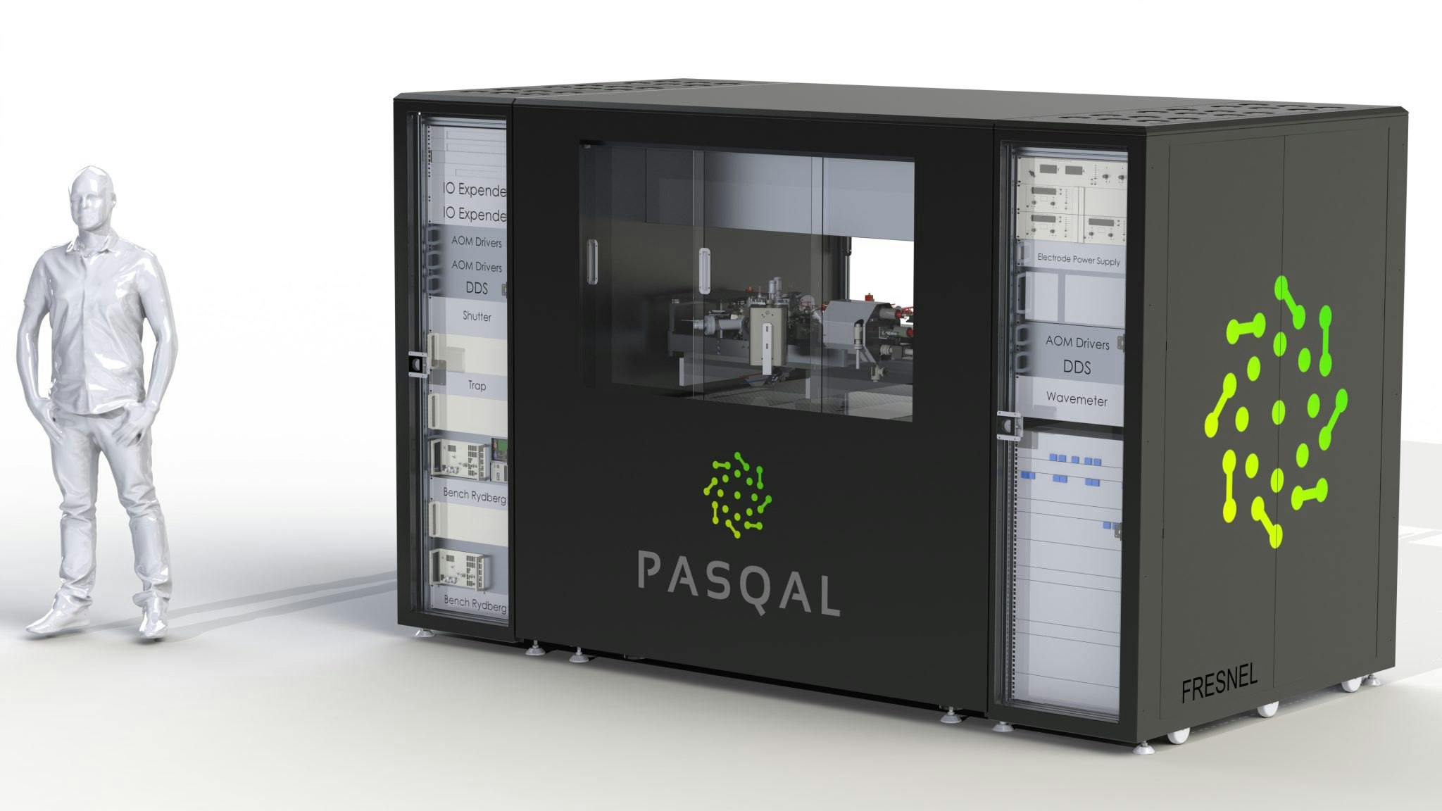 Image of a Pasqal quantum processor