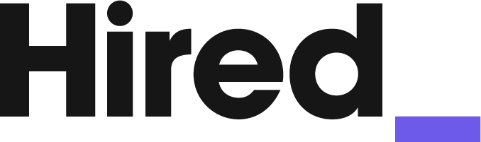 Hired's logo